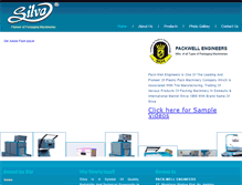 Tablet Screenshot of pack-well.com